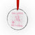 Save A Horse Ride A Cowgirl Crystal Glass Ornament Subtle Lesbian Cowgirl Western LGBTQ Pride Month - Wonder Print Shop