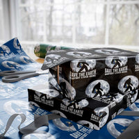 Save Our Planet Nature Lover Wrapping Paper Roll Bigfoot Lives Here