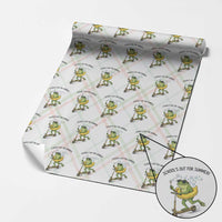 School's Out For Summer Wrapping Paper Roll Funny Frog Last Day of School Teacher