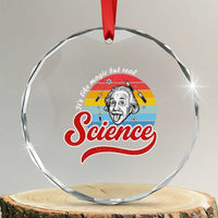 Science It Is Like Magic But Real Crystal Glass Ornament Funny Science Teacher - Wonder Print Shop