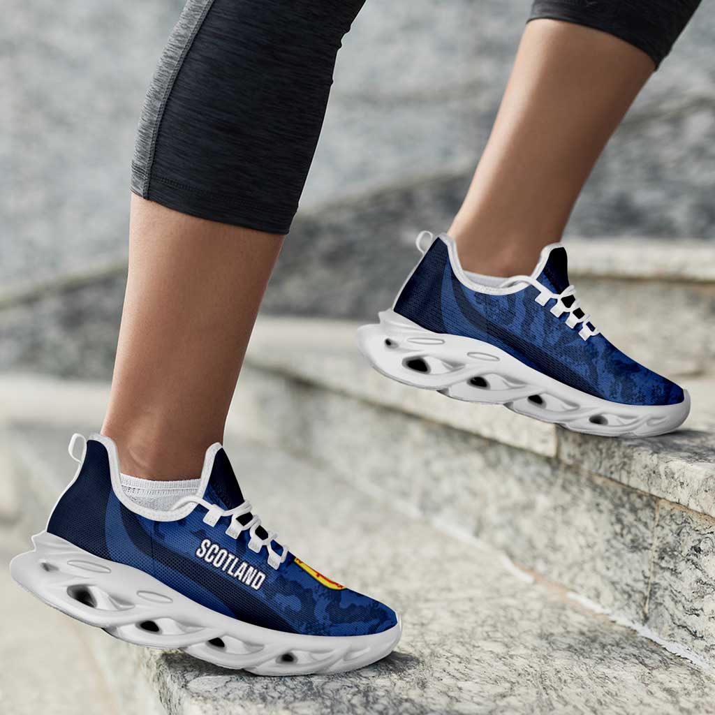 Scotland 2026 Football Clunky Sneakers Go Scottish Grunge Curve Stylized - Wonder Print Shop