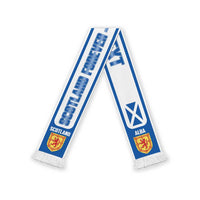 Scotland 2026 Football Personalised Soccer Scarf Go Scottish Alba Gu Brath