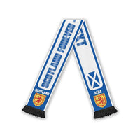 Scotland 2026 Football Personalised Soccer Scarf Go Scottish Alba Gu Brath