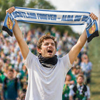 Scotland 2026 Football Personalised Soccer Scarf Go Scottish Alba Gu Brath