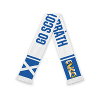 Scotland 2026 Football Soccer Scarf Go Scottish Alba Gu Brath