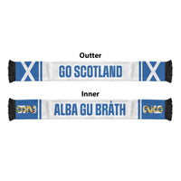 Scotland 2026 Football Soccer Scarf Go Scottish Alba Gu Brath