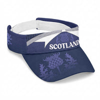 Scotland 2026 Football Sun Visor Cap Go Scottish Thistle