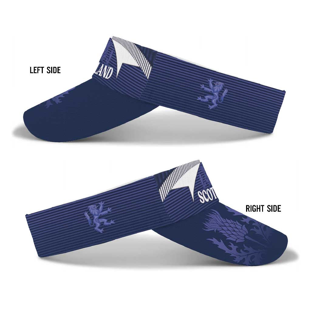 Scotland 2026 Football Sun Visor Cap Go Scottish Thistle