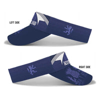 Scotland 2026 Football Sun Visor Cap Go Scottish Thistle