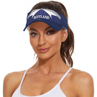 Scotland 2026 Football Sun Visor Cap Go Scottish Thistle