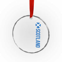 Scotland Flag Crystal Glass Ornament Vintage SCOT Scottish Independence Pride