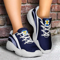Scotland Football Chunky Sneakers Flag-Inspired Curve Style