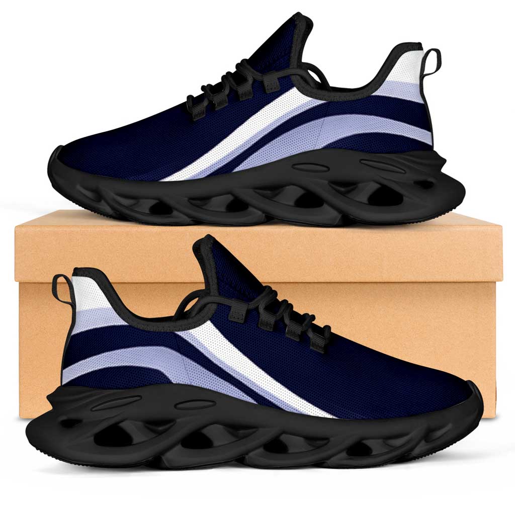 Scotland Football Clunky Sneakers Flag-Inspired Curve Style