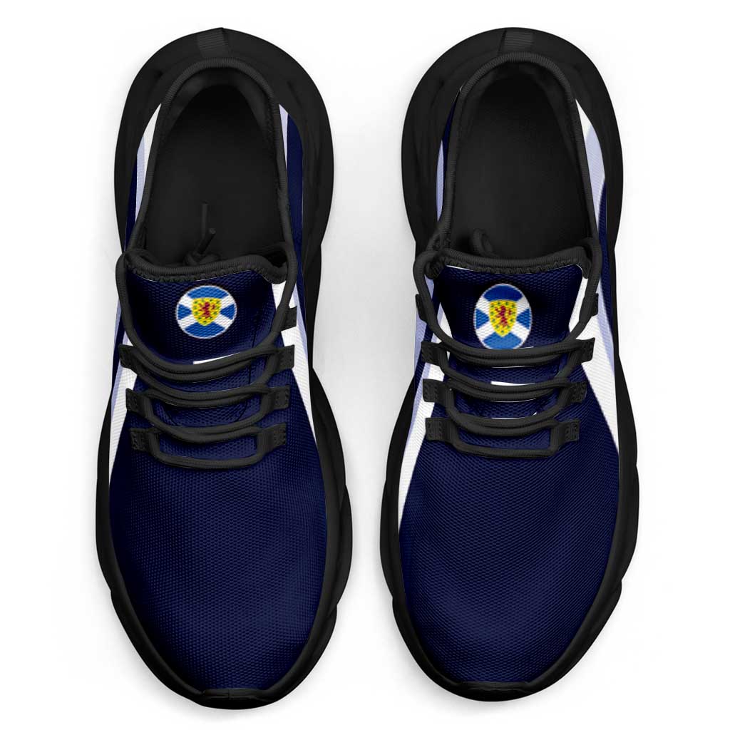 Scotland Football Clunky Sneakers Flag-Inspired Curve Style