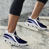 Scotland Football Clunky Sneakers Flag-Inspired Curve Style