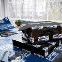 Scotland Football Fan Wrapping Paper Roll Scottish Soccer Supporter Scottish Flag 2026