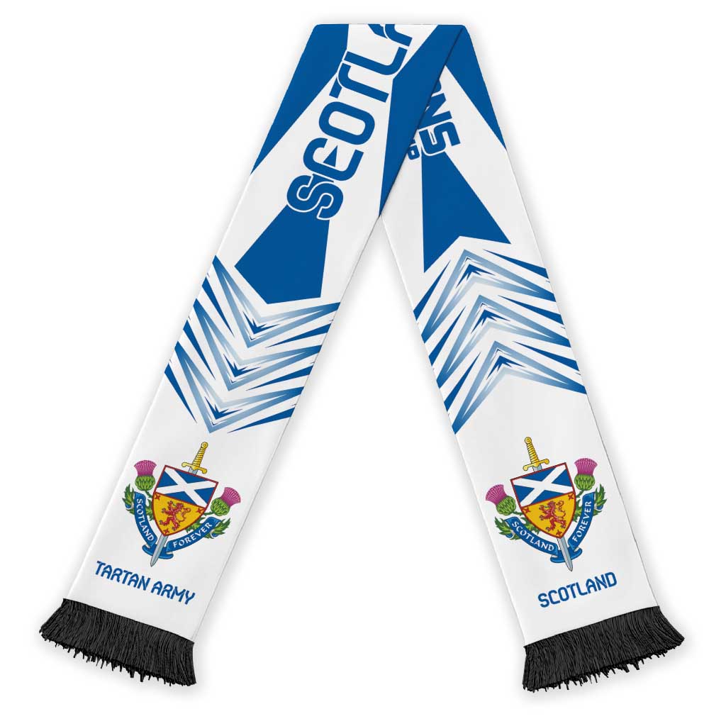 Scotland Football Nations 2026 Soccer Scarf Sporty Pattern