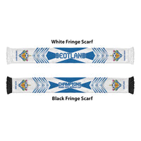 Scotland Football Nations 2026 Soccer Scarf Sporty Pattern
