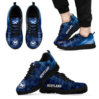 Scotland Football Sneakers Ice Hole Celtic Thistle Tartan Flower Patterns
