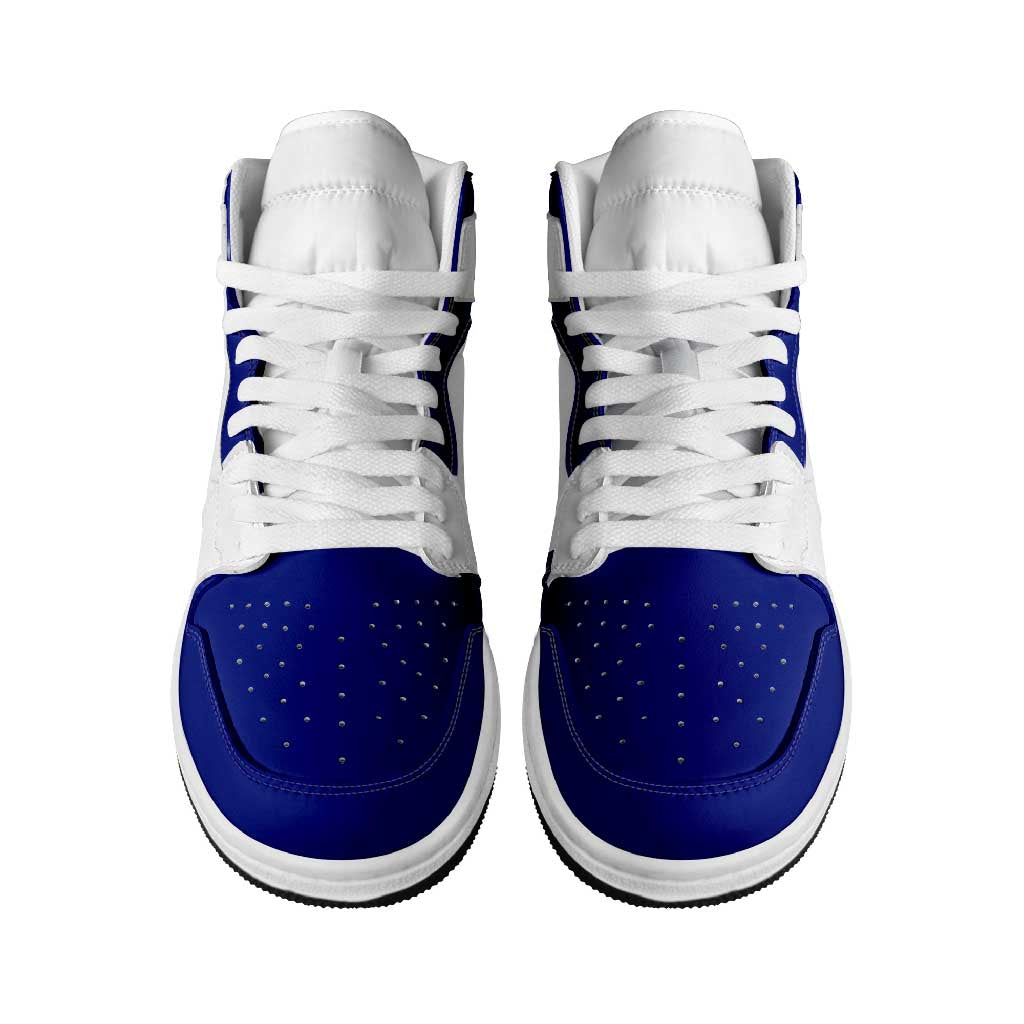 Scotland High Sneakers AJ1 Classic National Flag Style - Wonder Print Shop