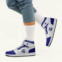 Scotland High Sneakers AJ1 Classic National Flag Style - Wonder Print Shop