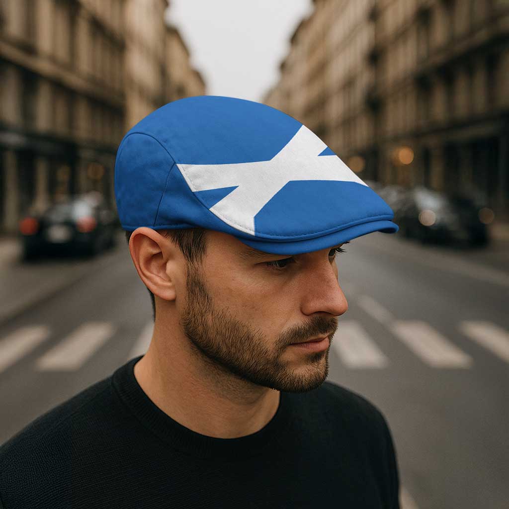 Scotland Jeff Hat Scottish Flag Saltire Art