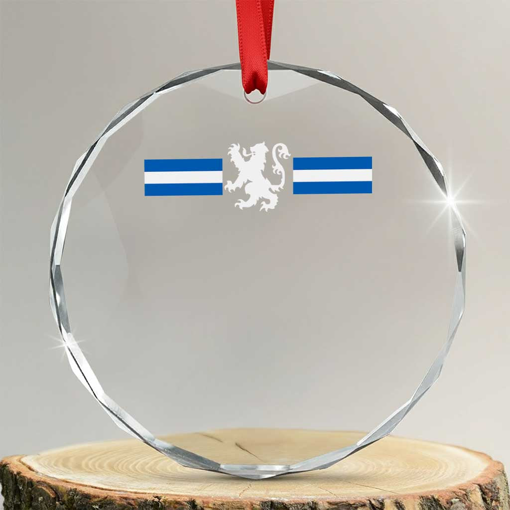 Scotland Lion Crystal Glass Ornament Retro Scottish Flag SCOT