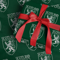 Scotland Lion Rampant Scottish Heritage Pride Graphic Wrapping Paper Roll
