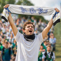 Scotland National Football Personalized Soccer Scarf Flag-Inspired White Tartan Version