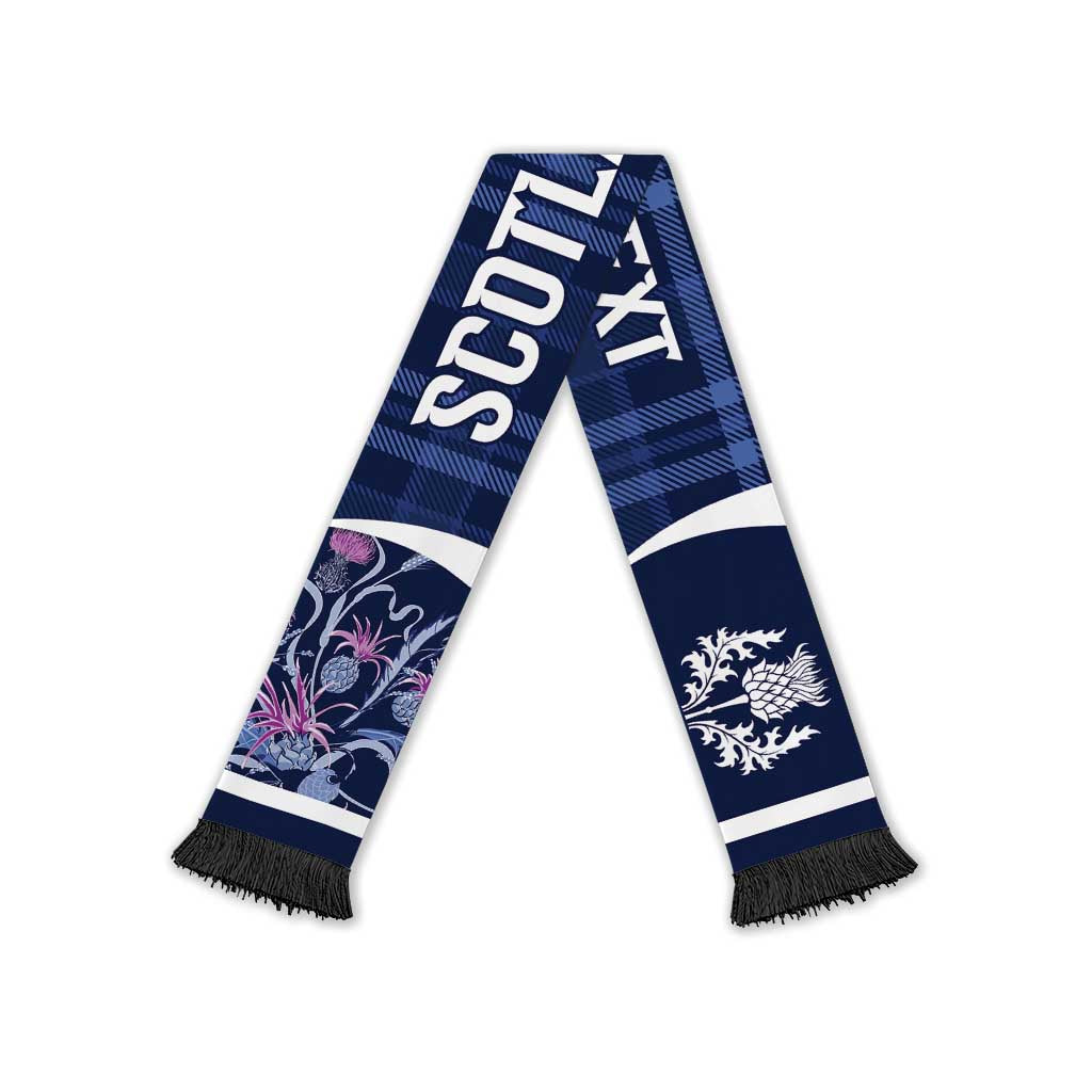 Scotland Rugby National Heritage Personalized Soccer Scarf Traditional Tartan Inspired Edition