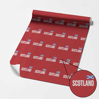 Scotland Saltire Flag Minimalist Athletic College Style Wrapping Paper Roll