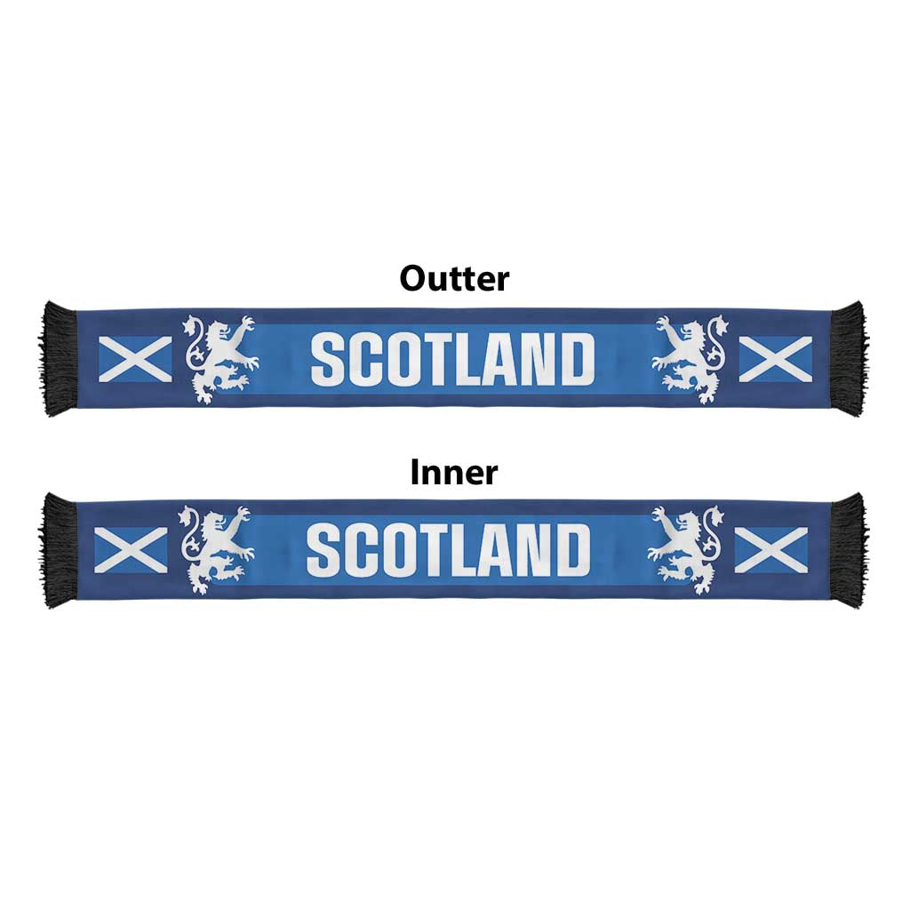 Scotland World Football 2026 Soccer Scarf National Pride Never Stops