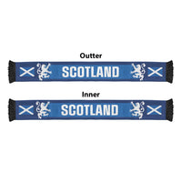 Scotland World Football 2026 Soccer Scarf National Pride Never Stops
