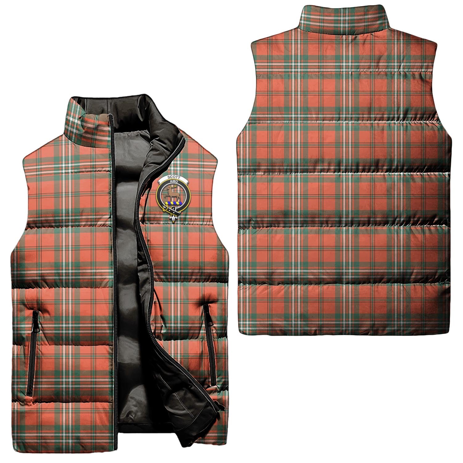 scott-ancient-clan-puffer-vest-family-crest-plaid-sleeveless-down-jacket