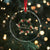 Scottish Celtic Xmas Nollaig Chridheil Crystal Glass Ornament Xmas Wreath TS11