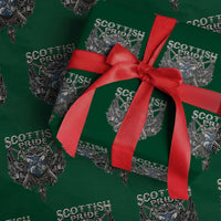 Scottish Pride Celtic Scotland Lion Rampant Wrapping Paper Roll - Wonder Print Shop