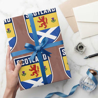 Scottish Rampant Lion Scotland Coat of Arms National Pride Wrapping Paper Roll