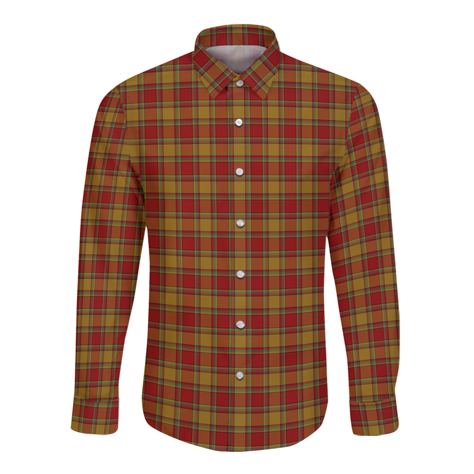 Scrymgeour Tartan Long Sleeve Button Up Shirt K23