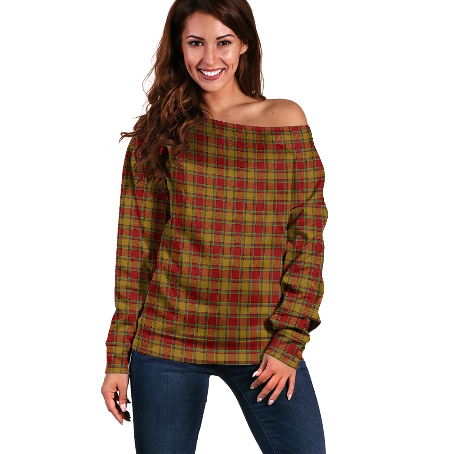 scrymgeour-tartan-off-shoulder-sweater-tartan-sweater-for-women