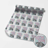 See Ya Soon Raccoon Wrapping Paper Roll Funny Last Day of School