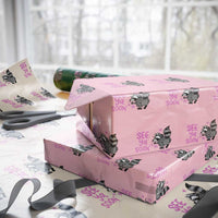 See Ya Soon Raccoon Wrapping Paper Roll Funny Last Day Of School