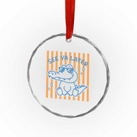 See You Later Alligator Crystal Glass Ornament Funny Last Day End of Year Teacher Summer Gift