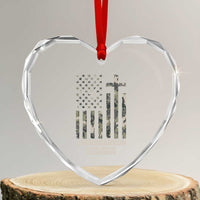 Send Barron Heart Crystal Glass Ornament Vintage American Flag Camo Hashtag Protest Meme