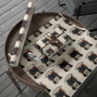 Send Barron Meme Wrapping Paper Roll Funny Cat Sarcastic Political