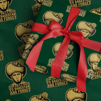 Send Him 2 3 Years to Dagestan and Forget Wrapping Paper Roll Funny MMA Fighter Discipline - Wonder Print Shop