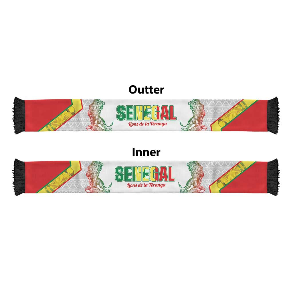 Senegal 2026 Football Soccer Scarf Go Lions de la Teranga