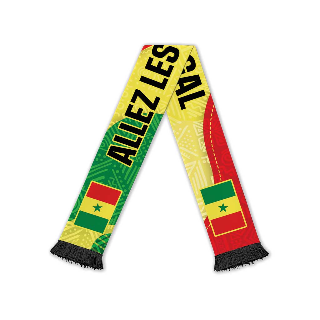 Senegal Kappu Adduna Soccer Scarf Teranga Textile Edition