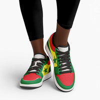 Senegal Low Sneakers Classic National Flag Style - Wonder Print Shop