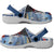 Serbia Christmas Wolf Clogs Shoes Vuk Serbian Mascot - Wonder Print Shop