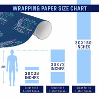 Sexual Assault Awareness Wrapping Paper Roll I Am Reclaiming My Body My Voice My Life
